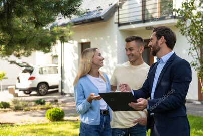 Vor-Ort-Besichtigung im Winter